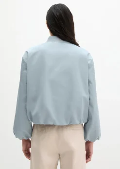 Blouson im Aviator-Stil regular cropped aus recyceltem Polyester