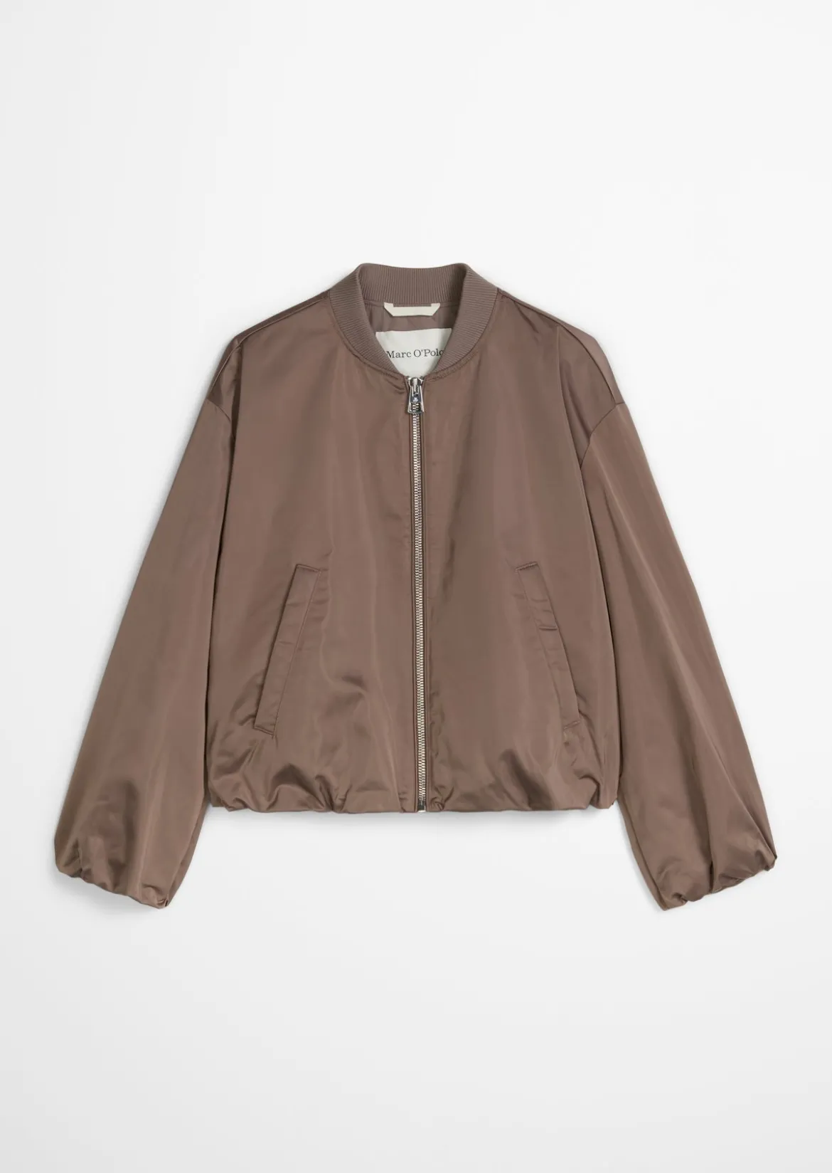 Blouson im Aviator-Stil regular cropped aus recyceltem Polyester