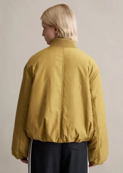 Blouson im Aviator-Stil relaxed cropped aus recyceltem Polyester
