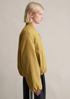 Blouson im Aviator-Stil relaxed cropped aus recyceltem Polyester
