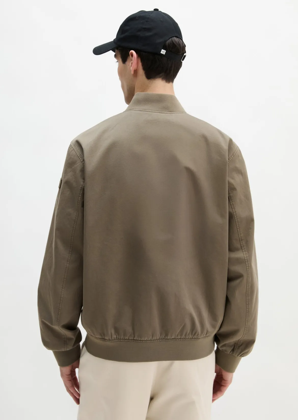 Blouson regular aus Bio-Baumwoll-Twill