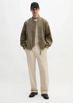 Blouson regular aus Bio-Baumwoll-Twill