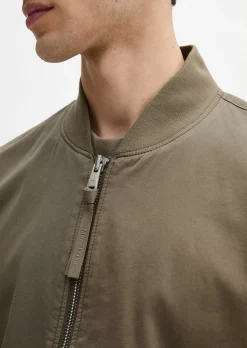 Blouson regular aus Bio-Baumwoll-Twill