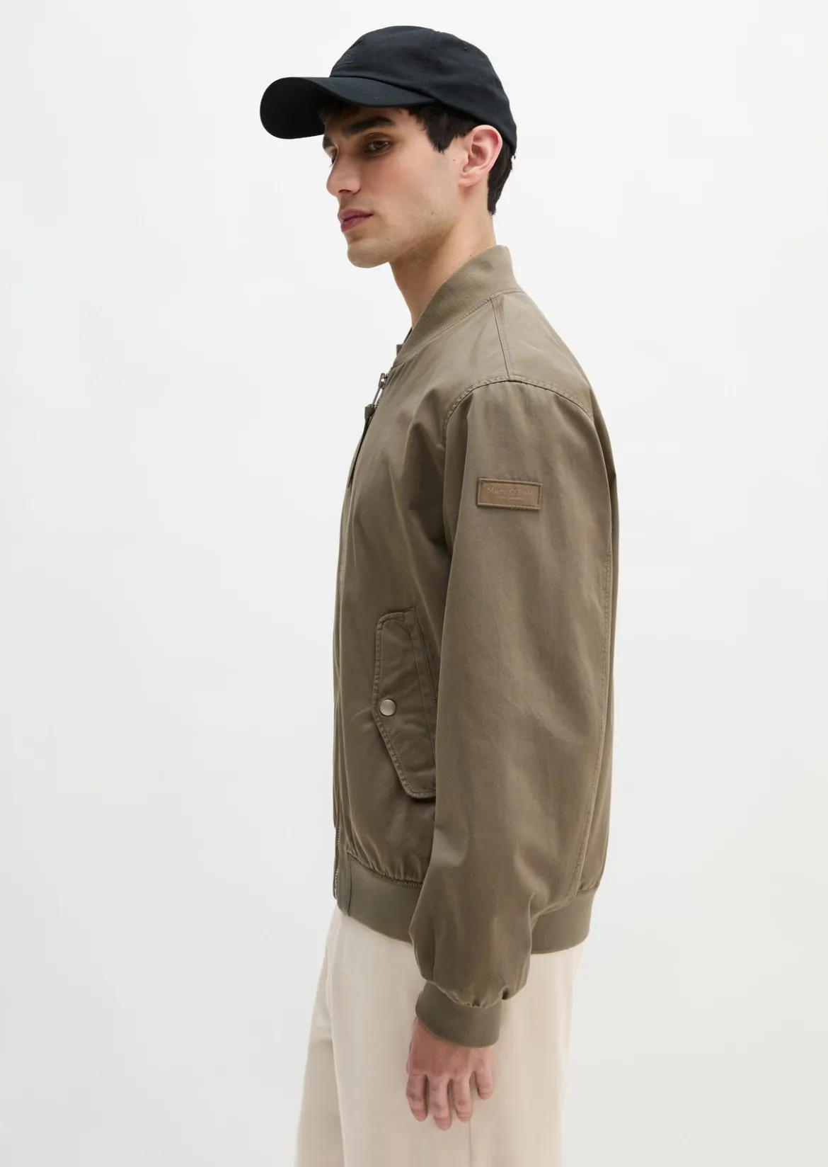 Blouson regular aus Bio-Baumwoll-Twill
