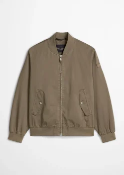 Blouson regular aus Bio-Baumwoll-Twill