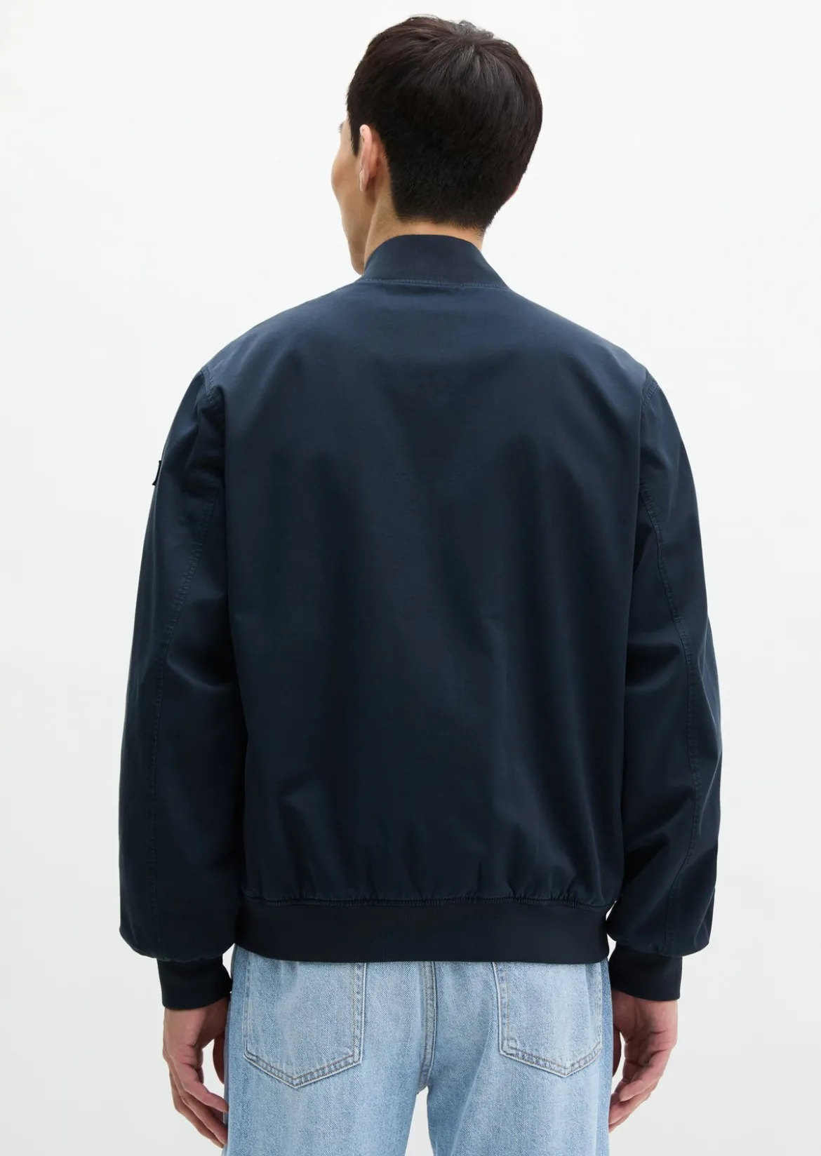 Blouson regular aus Bio-Baumwoll-Twill