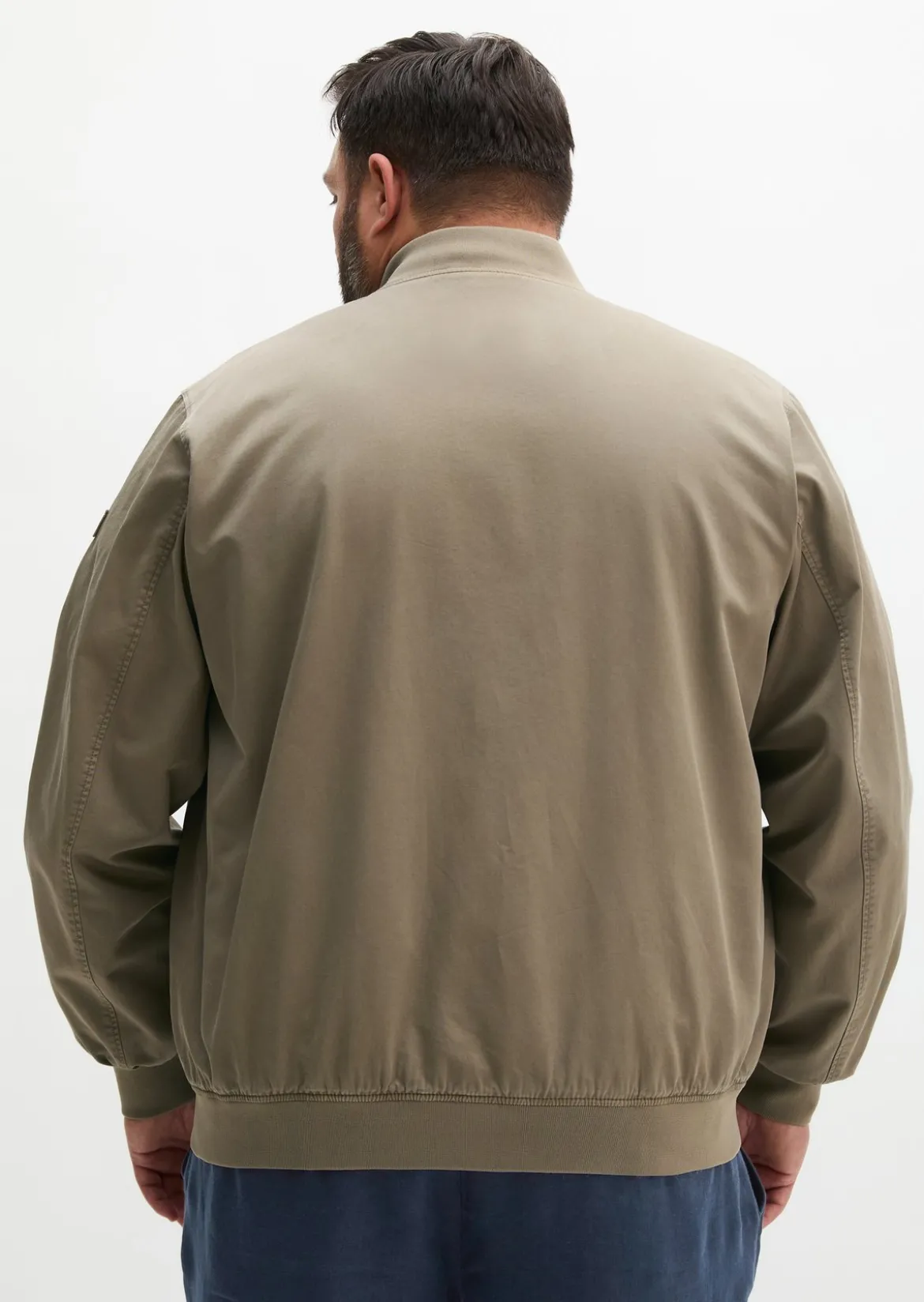 Blouson regular aus Bio-Baumwoll-Twill