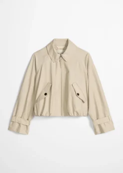 Blouson regular aus Organic Cotton-Lyocell-Mix