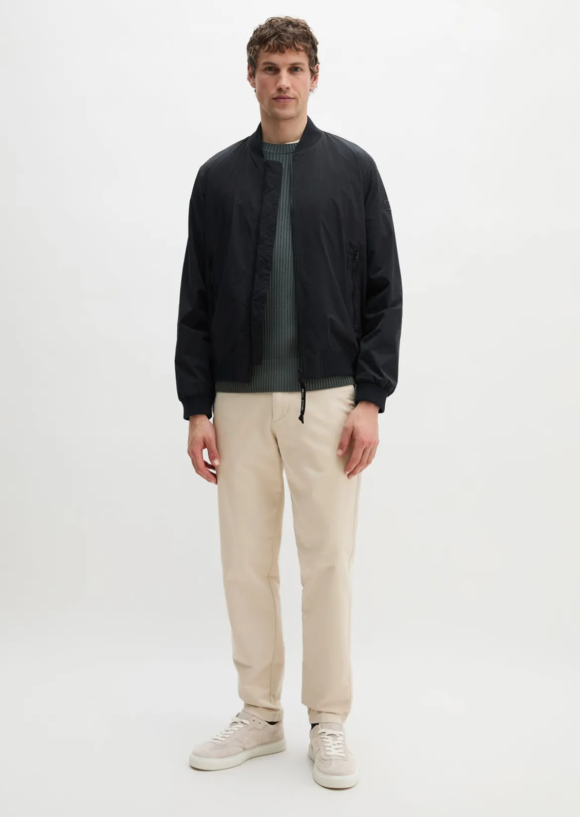 Blouson regular aus wasserabweisendem Recycling-Material