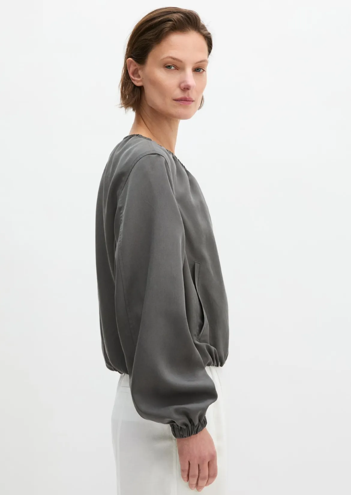 Blouson relaxed aus TENCEL™ Lyocell