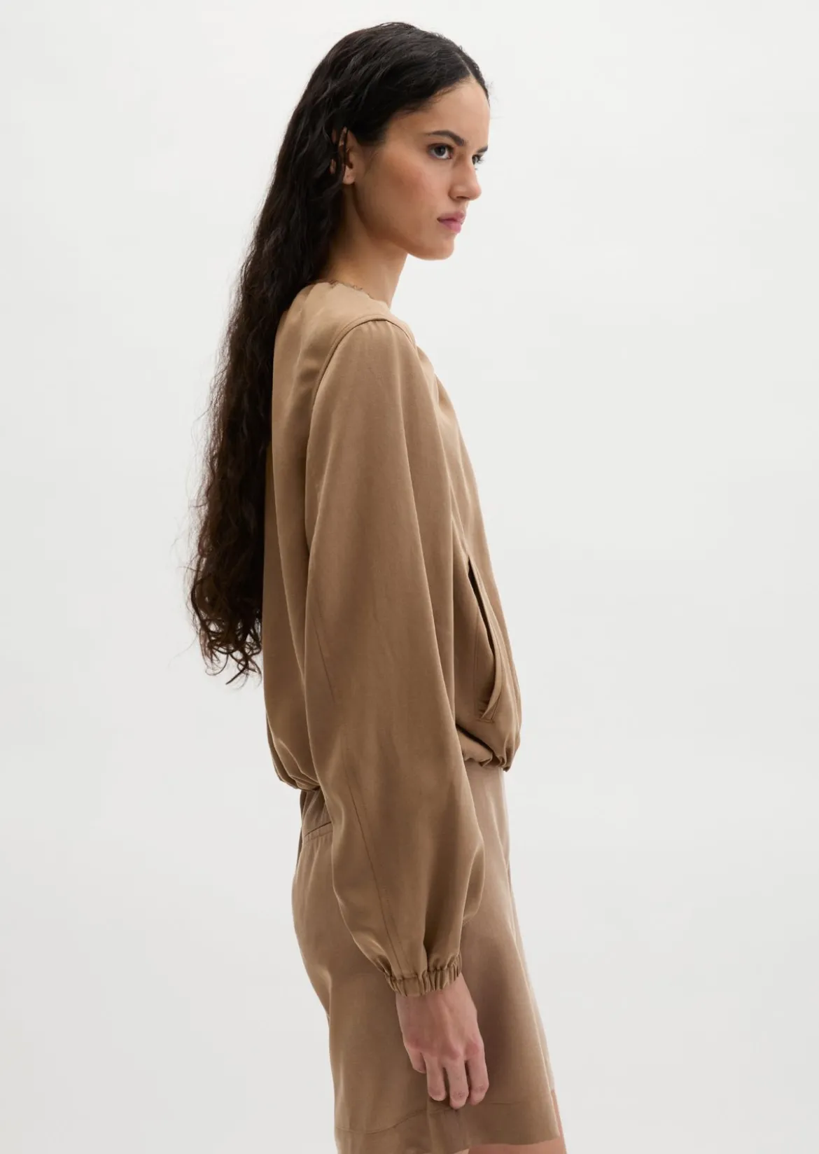 Blouson relaxed aus TENCEL™ Lyocell