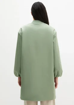 Blouson-Mantel im Aviator-Stil regular aus recyceltem Polyester-Twill