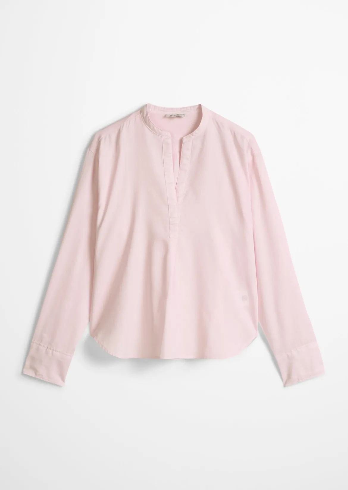 Bluse loose aus Baumwoll-Satin