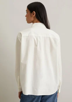 Bluse loose aus reiner Bio-Baumwolle