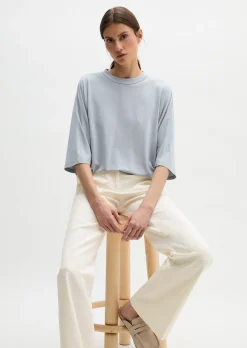 Blusen-Shirt loose aus LENZING™ ECOVERO™