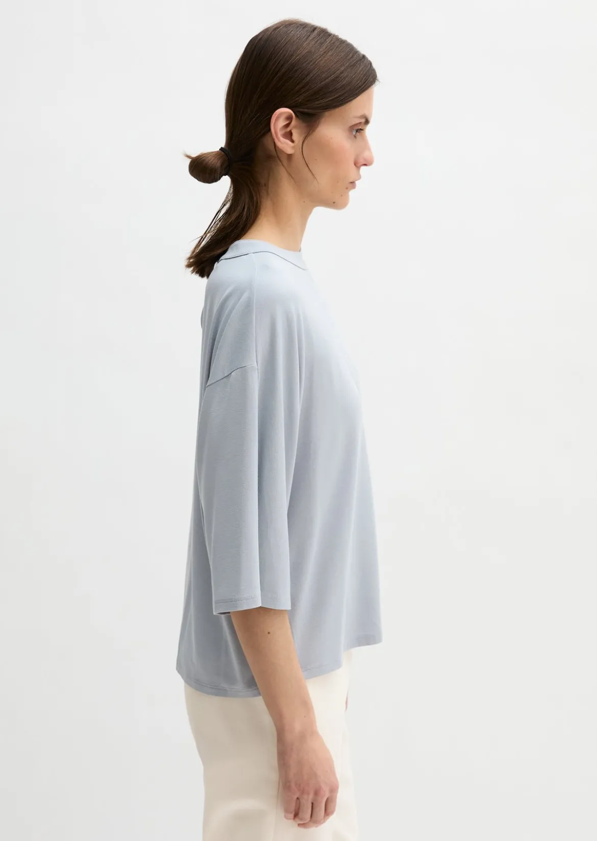 Blusen-Shirt loose aus LENZING™ ECOVERO™