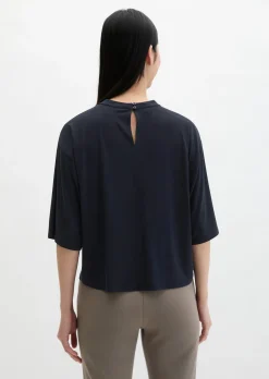 Blusen-Shirt loose aus LENZING™ ECOVERO™