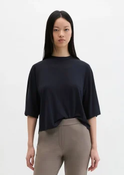 Blusen-Shirt loose aus LENZING™ ECOVERO™