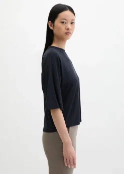 Blusen-Shirt loose aus LENZING™ ECOVERO™