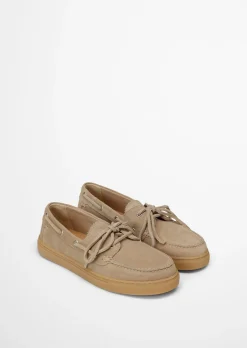 Bootsschuh Model Kara aus weichem Veloursleder