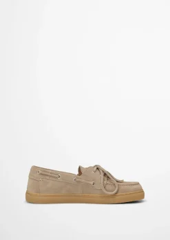 Bootsschuh Model Kara aus weichem Veloursleder