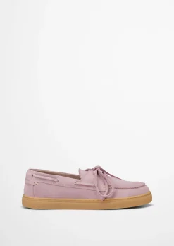 Bootsschuh Model Kara aus weichem Veloursleder