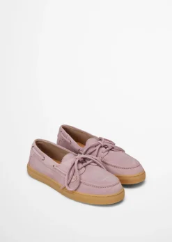 Bootsschuh Model Kara aus weichem Veloursleder