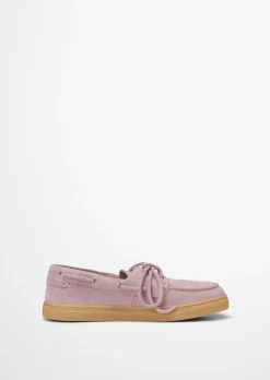 Bootsschuh Model Kara aus weichem Veloursleder