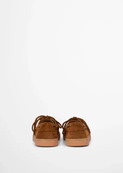 Bootsschuh Model Kara aus weichem Veloursleder