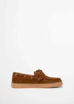 Bootsschuh Model Kara aus weichem Veloursleder