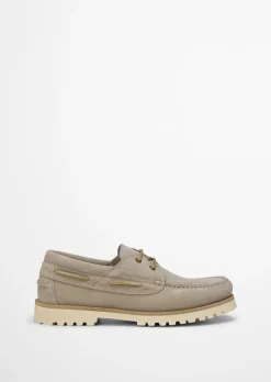 Bootsschuh Model Levi aus weichem Veloursleder