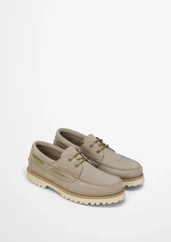 Bootsschuh Model Levi aus weichem Veloursleder