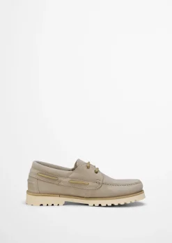 Bootsschuh Model Levi aus weichem Veloursleder