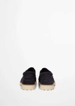 Bootsschuh Model Levi aus weichem Veloursleder