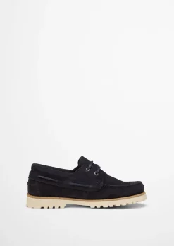 Bootsschuh Model Levi aus weichem Veloursleder