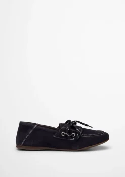 Bootsschuh Model Siana aus weichem Veloursleder
