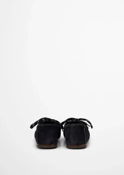 Bootsschuh Model Siana aus weichem Veloursleder