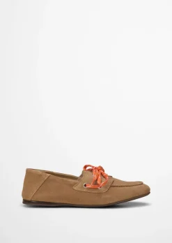 Bootsschuh Model Siana aus weichem Veloursleder