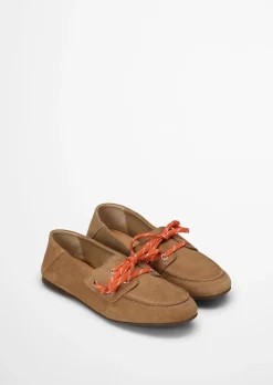 Bootsschuh Model Siana aus weichem Veloursleder