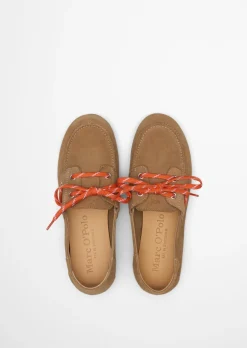 Bootsschuh Model Siana aus weichem Veloursleder