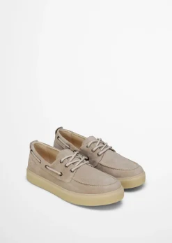 Bootsschuh Model Zen aus weichem Veloursleder