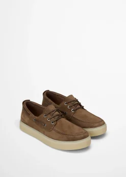 Bootsschuh Model Zen aus weichem Veloursleder