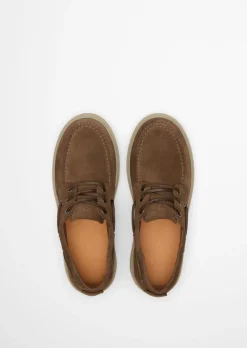 Bootsschuh Model Zen aus weichem Veloursleder
