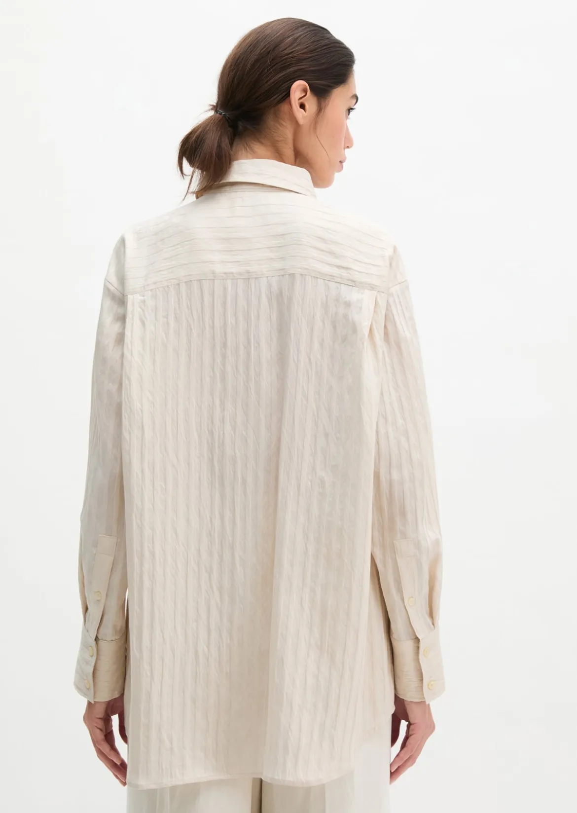 Boyfriend-Bluse loose aus TENCEL™ Modal