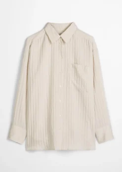 Boyfriend-Bluse loose aus TENCEL™ Modal