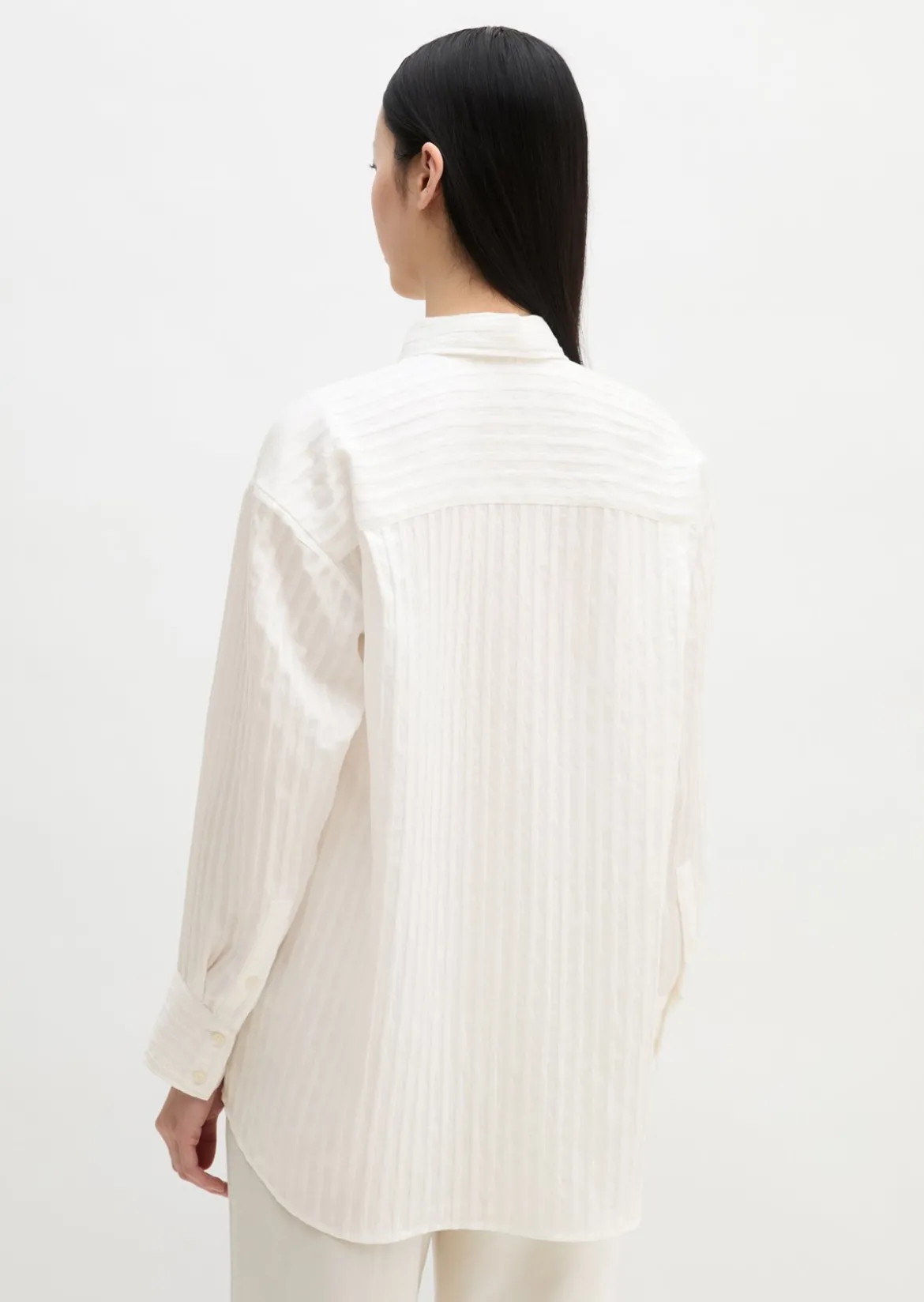 Boyfriend-Bluse loose aus TENCEL™ Modal