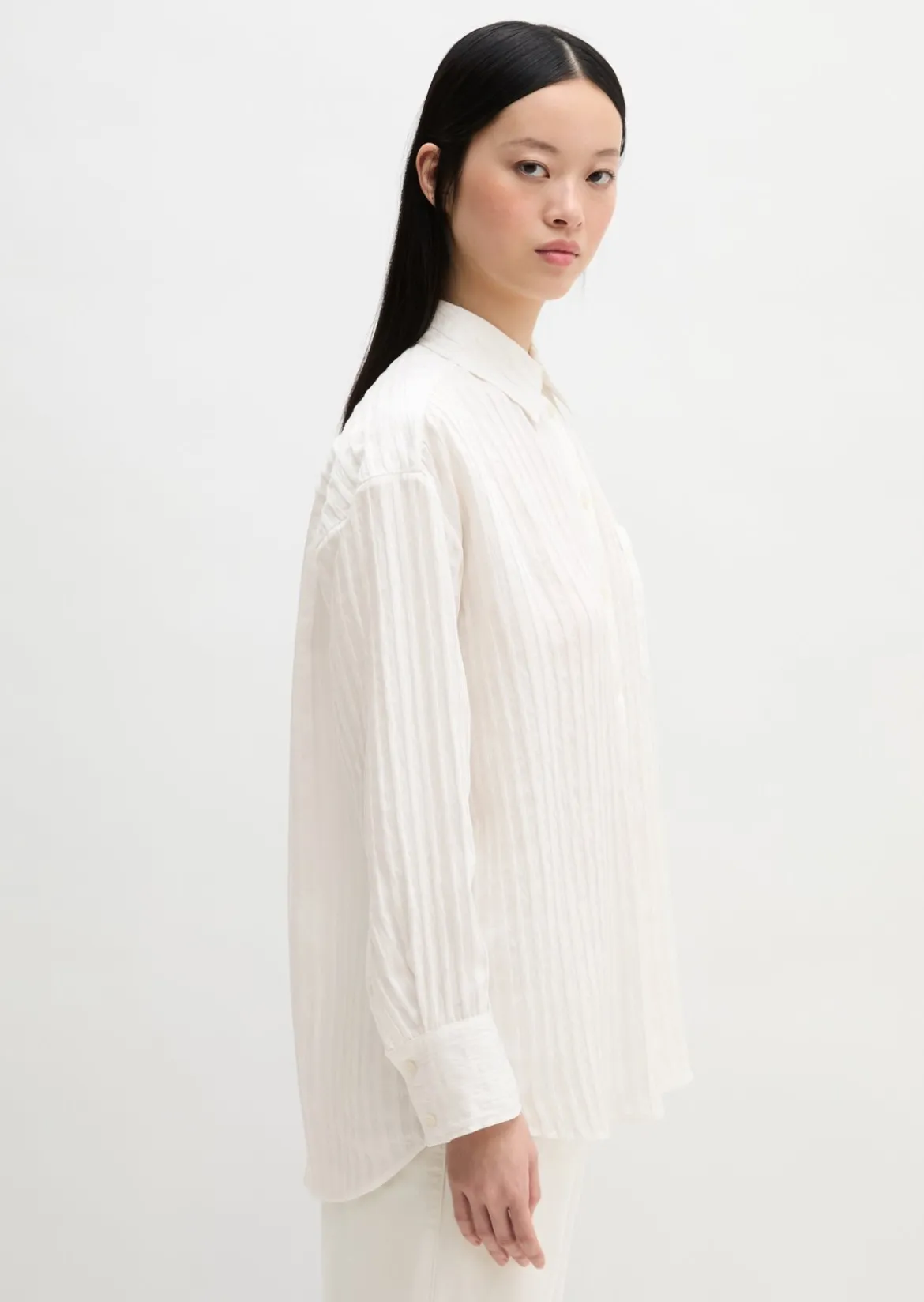 Boyfriend-Bluse loose aus TENCEL™ Modal