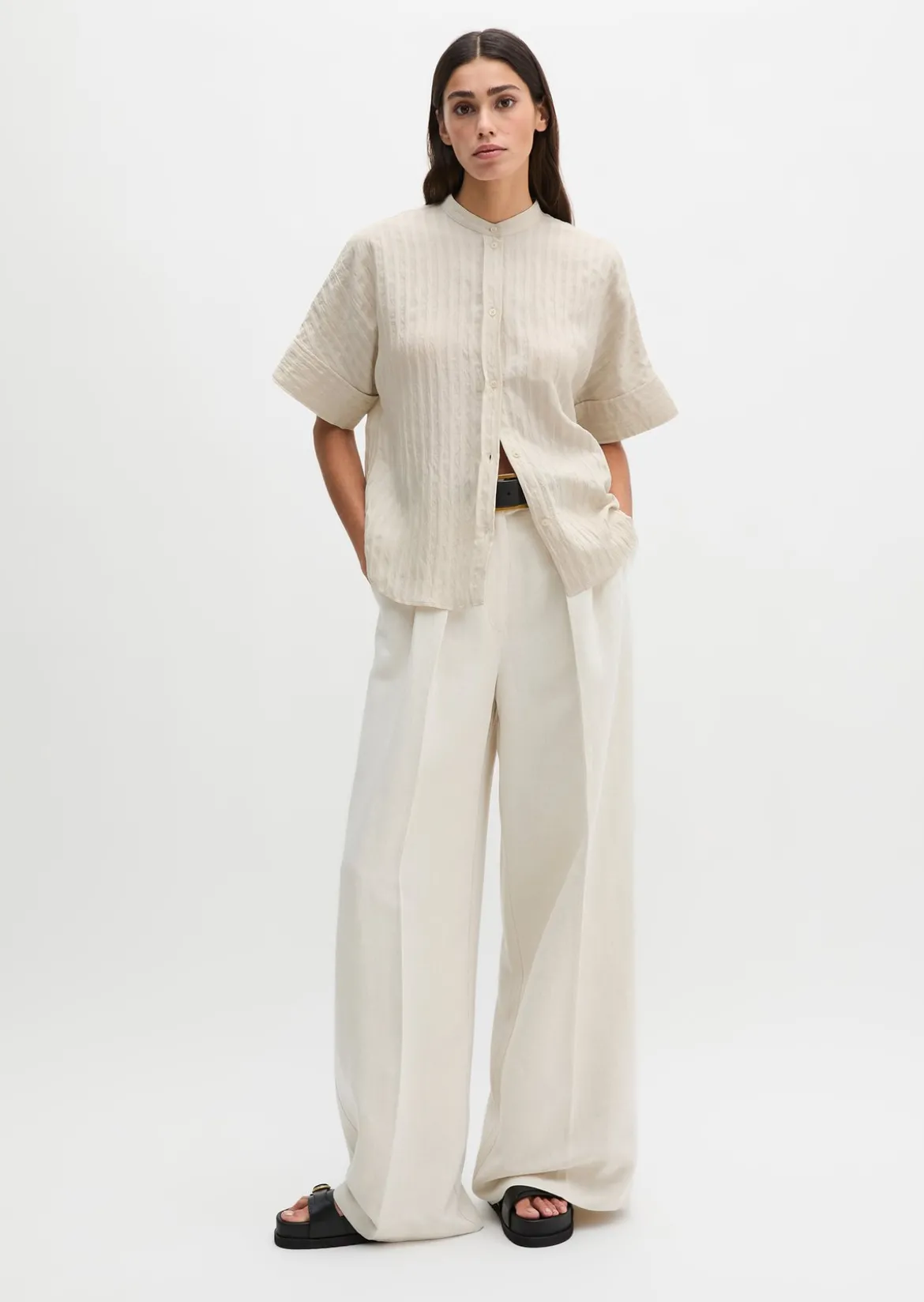 Boyfriend-Bluse regular aus TENCEL™ Modal