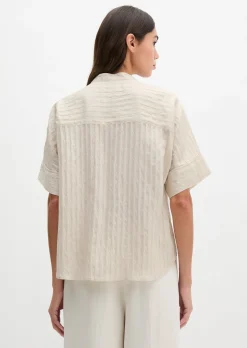Boyfriend-Bluse regular aus TENCEL™ Modal