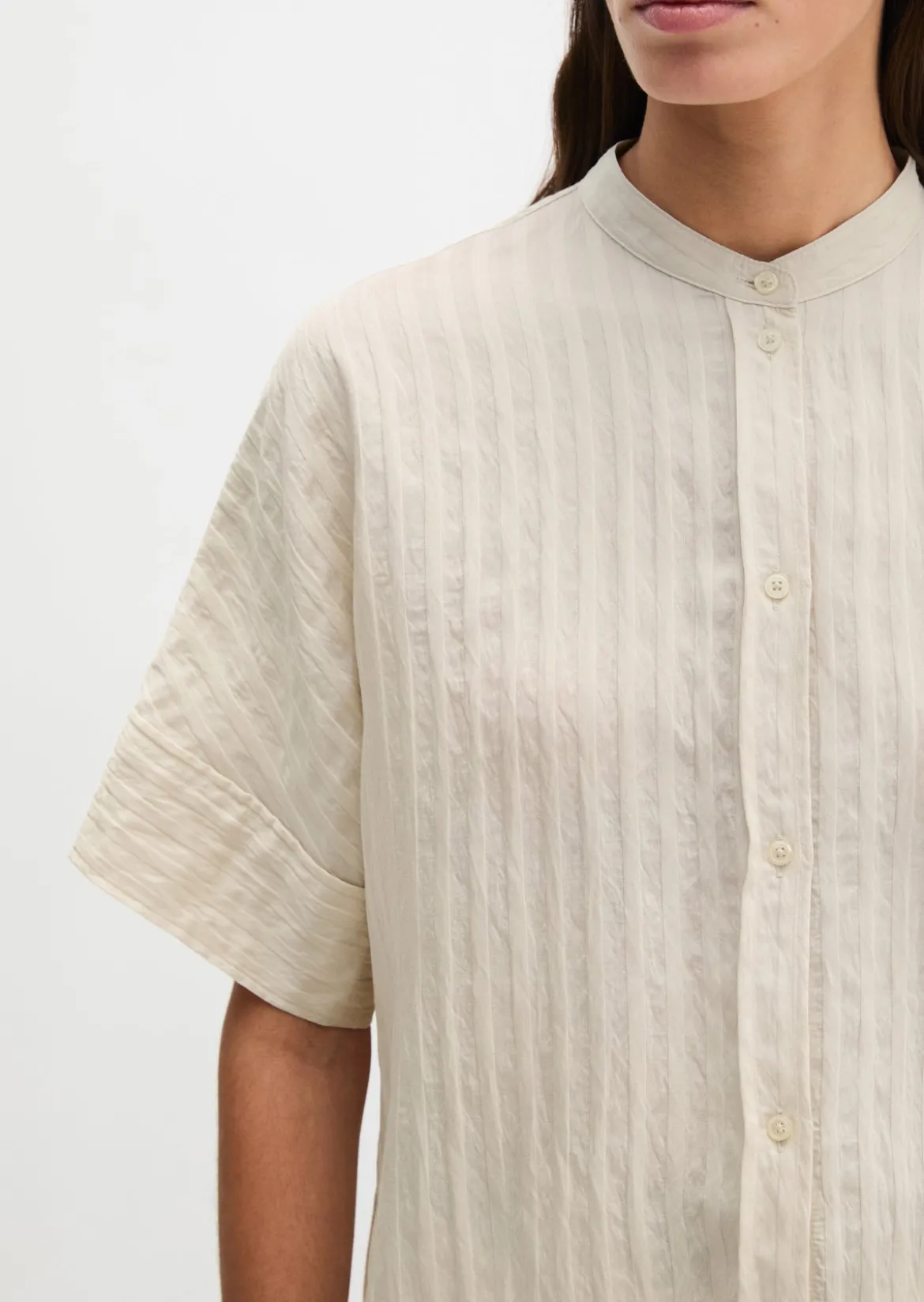 Boyfriend-Bluse regular aus TENCEL™ Modal